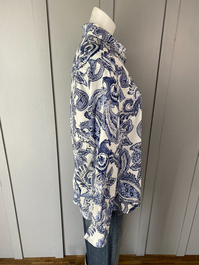 Blue & White Sportscraft Tops, 14