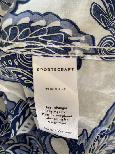 Blue & White Sportscraft Tops, 14