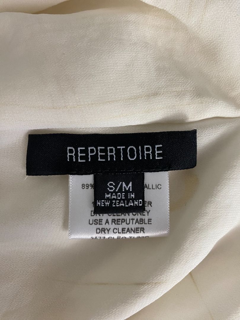 White & Gold Repertoire Tops, S/M