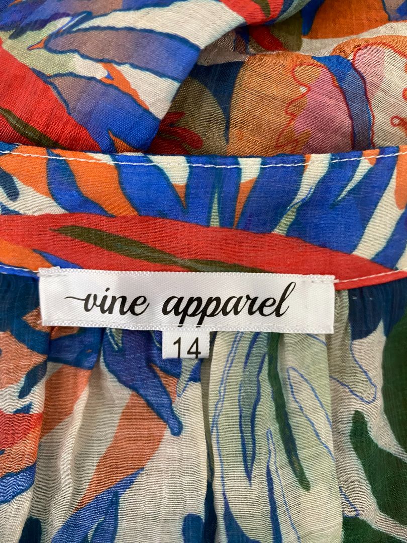 Multi print Vine apparel Tops, 14