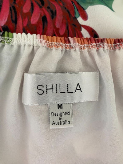 White floral Shilla Dress, M