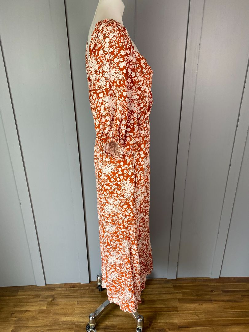 BNWT Rust floral Sass Dress, 8