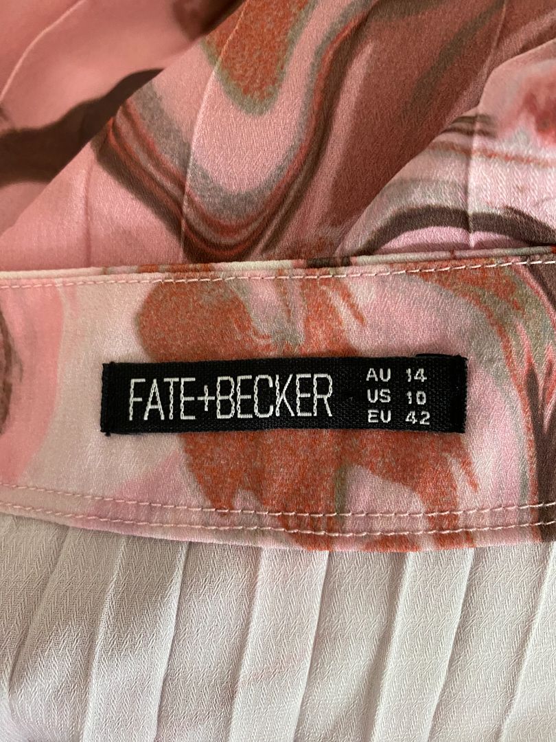 Multi print Fate + Becker Skirt, 14