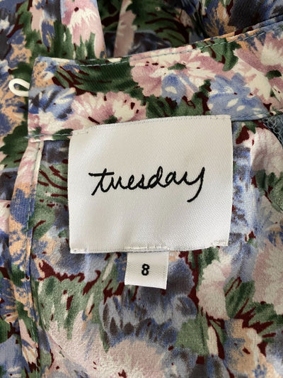 Soft floral Tuesday Dress, 8