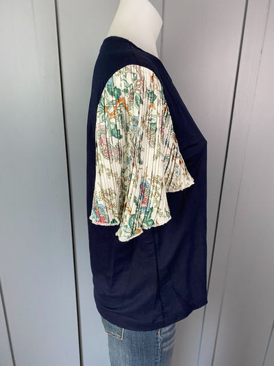 Navy & Multi print Artstori by Amy Top, 8