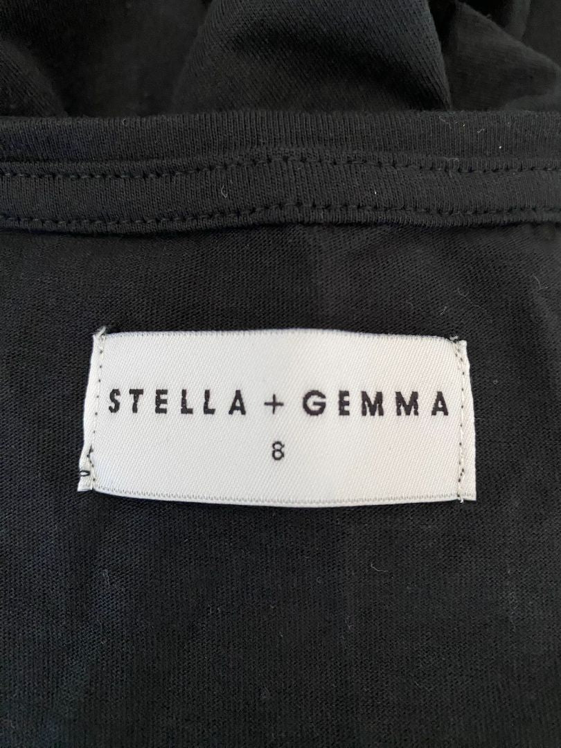 Black Stella + Gemma Tank Top, 8