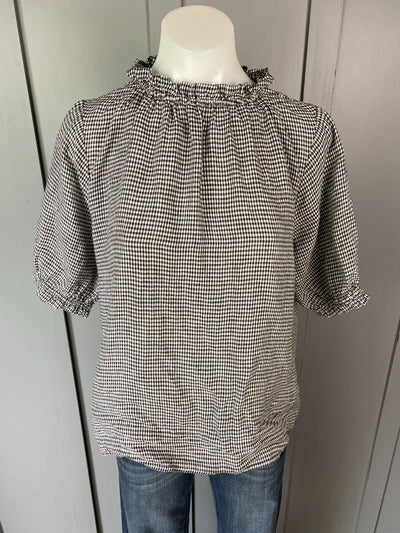 Black & White Check Max Tops, 8