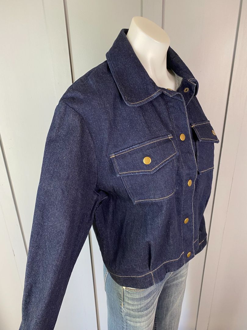 Dark Blue Sylvester Denim Jacket, M