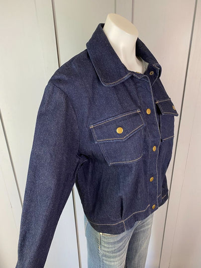 Dark Blue Sylvester Denim Jacket, M