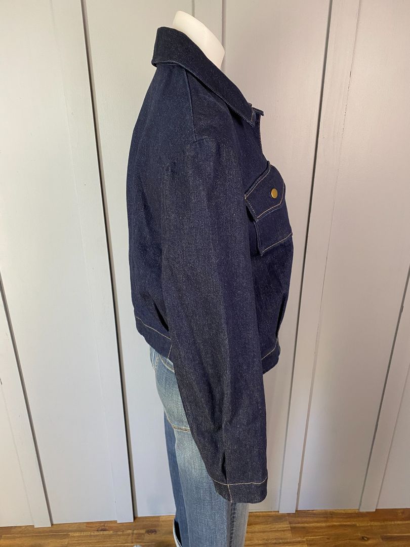 Dark Blue Sylvester Denim Jacket, M