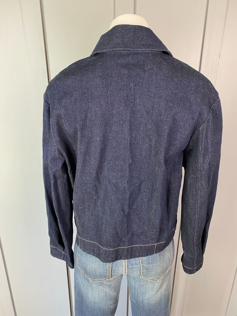 Dark Blue Sylvester Denim Jacket, M