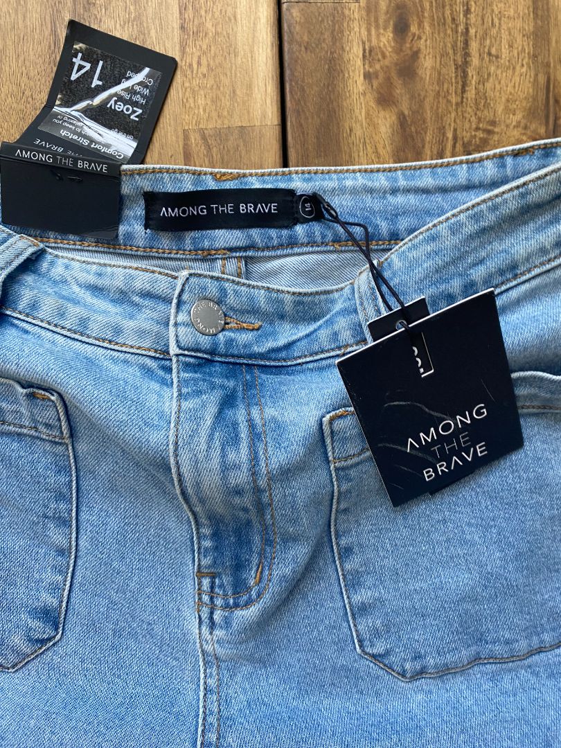 BNWT Blue Among the Brave Jeans, 14