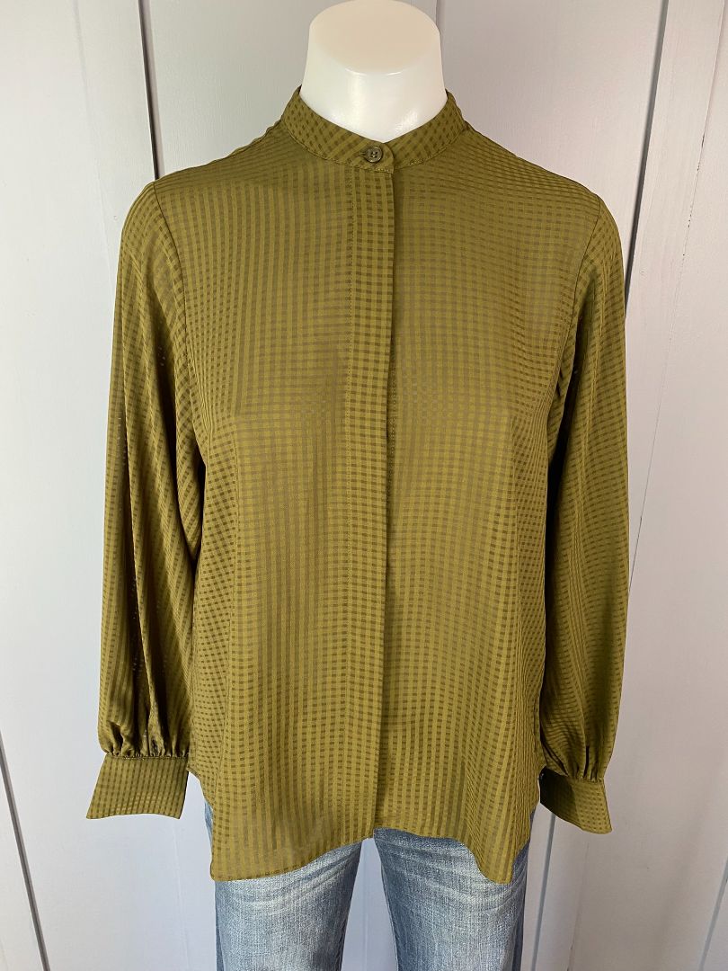 Dark Olive Samsoe Samsoe Shirt/Blouse, XS/S