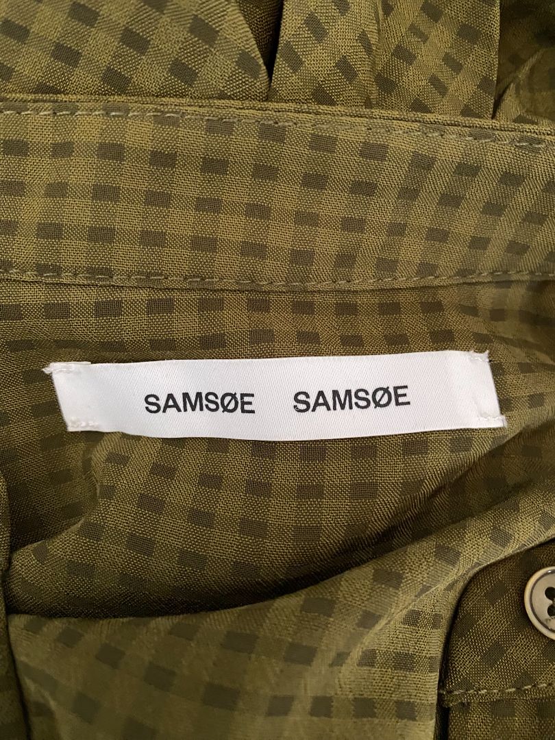 Dark Olive Samsoe Samsoe Shirt/Blouse, XS/S