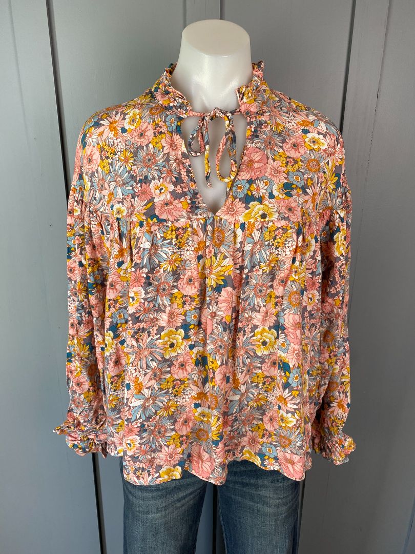 Multi floral Sass Top, 8