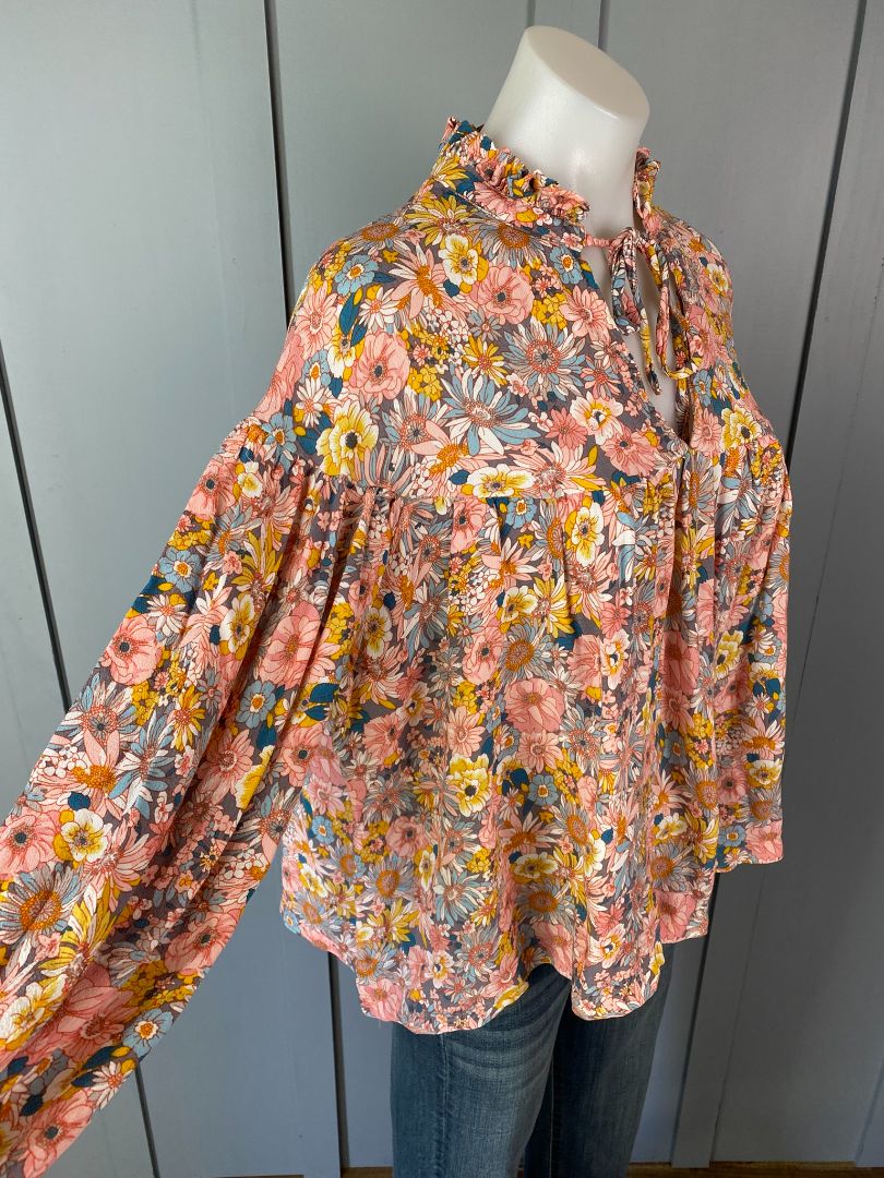 Multi floral Sass Top, 8