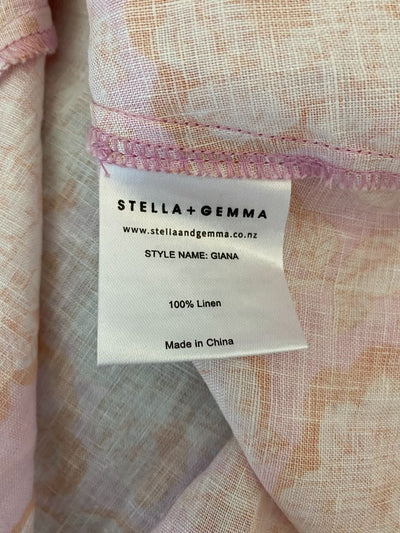 BNWT Pink & Orange floral Stella + Gemma Skirt, 10