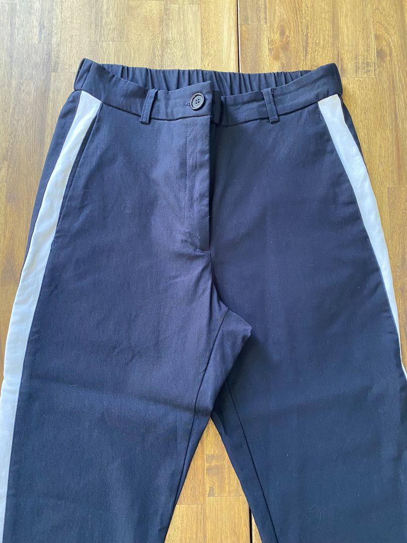 Navy/White stripe Moochi Pants, 10