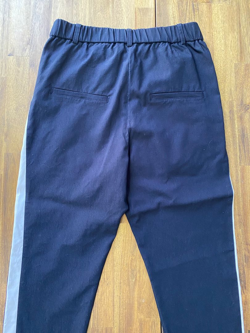 Navy/White stripe Moochi Pants, 10