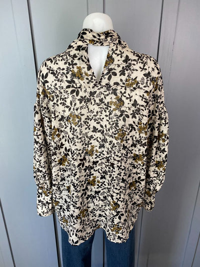 Multi print Siren Top, 12