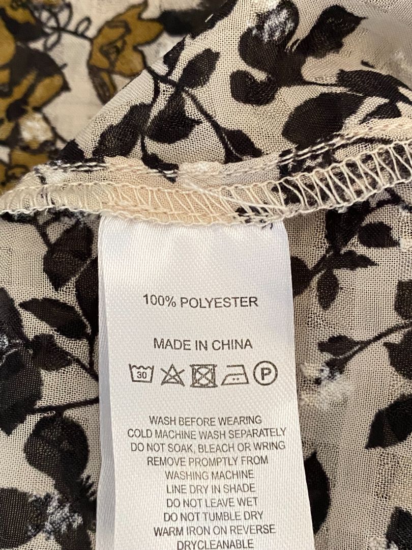 Multi print Siren Top, 12