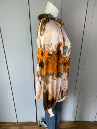 BNWT Multi print Amaya Tops, 12