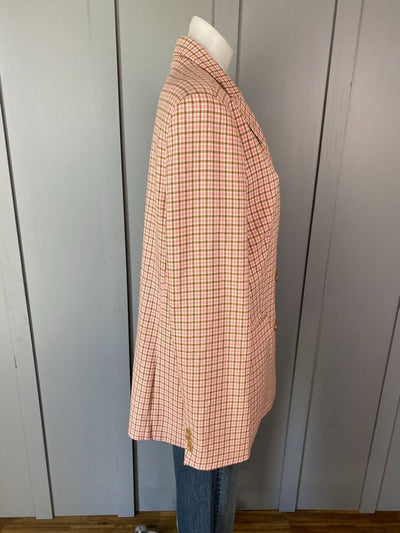 Pink check Decjuba Blazer, 12