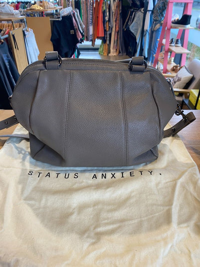Mushroom Status Anxiety Bag, 36cm w x 29cm h x 18 d