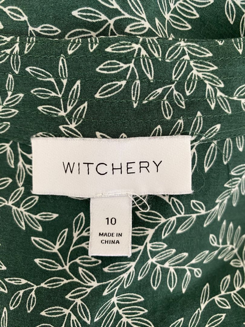 Green & White Witchery Tops, 10