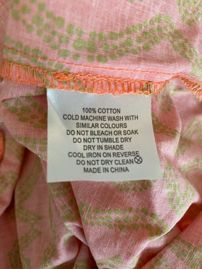 BNWT Coral Pink & Green print Stella + Gemma Dress, 12