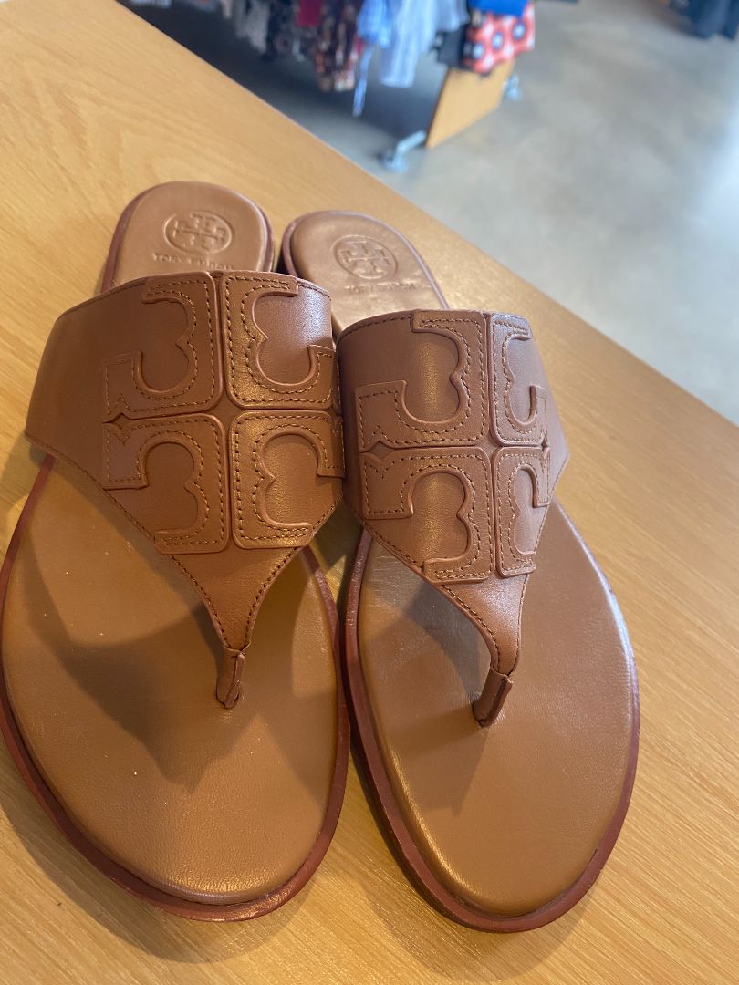 Tan Tory Burch Sandals, 40