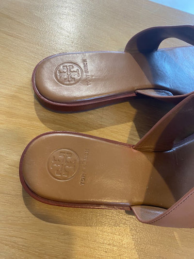 Tan Tory Burch Sandals, 40