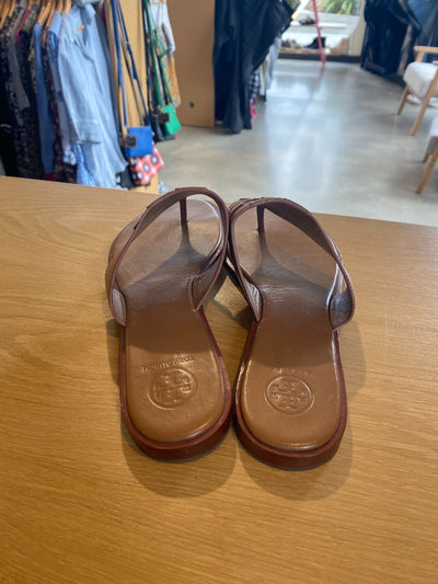 Tan Tory Burch Sandals, 40