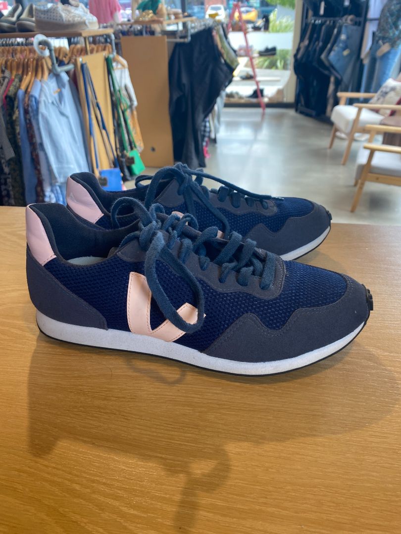 Navy &Pink Veja shoes Shoes, 40