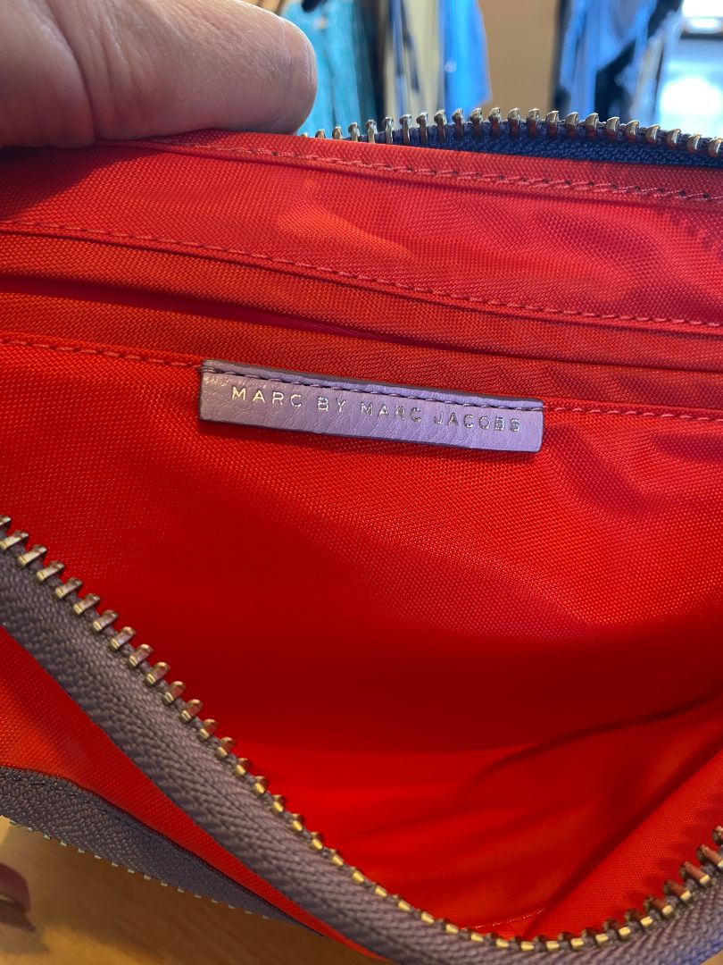 Orange & Purple Marc Jacobs Bag, 31cm w x 21cm h