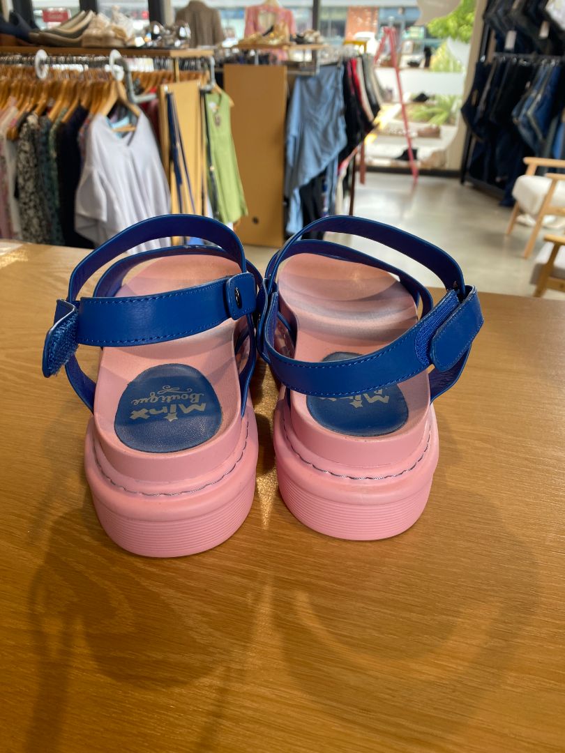 Blue & Pink Minx Sandals, 41
