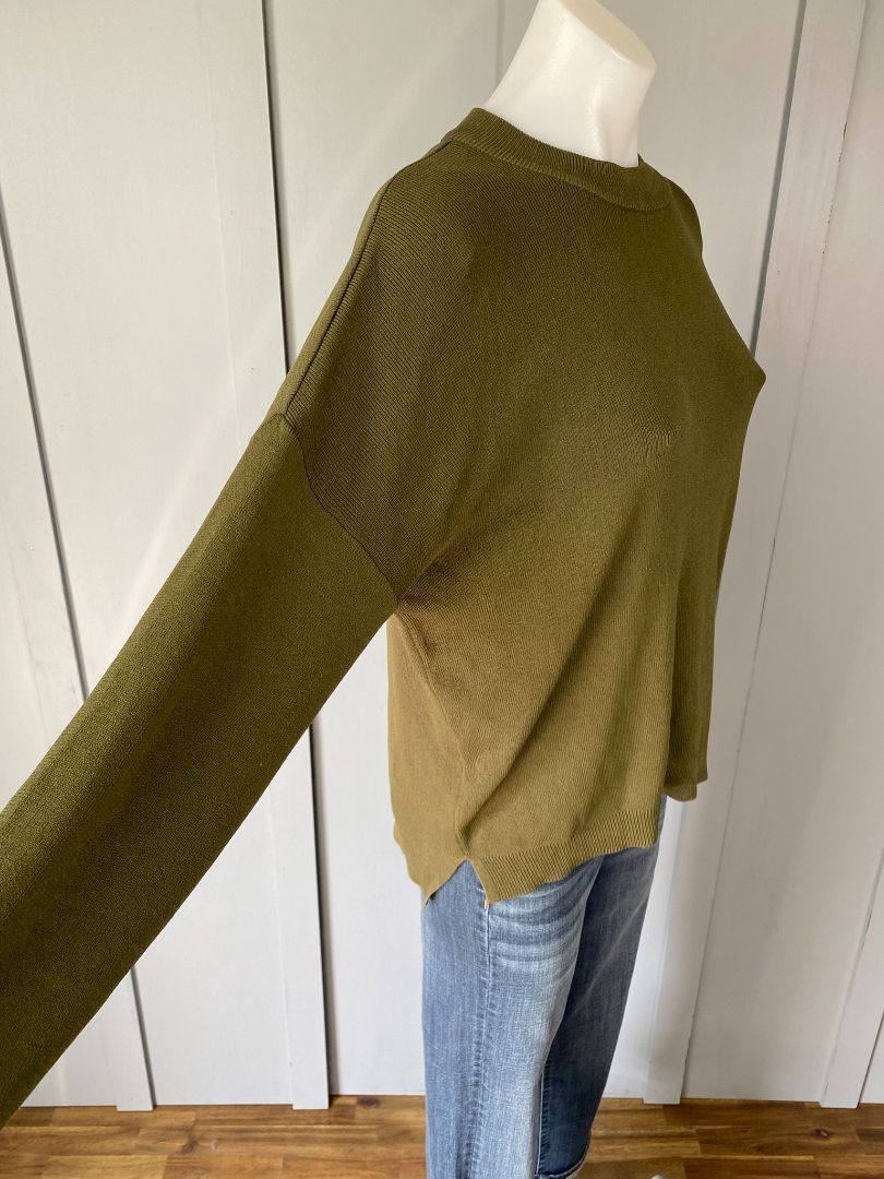 Khaki Green Oliver Bonas Tops, 10