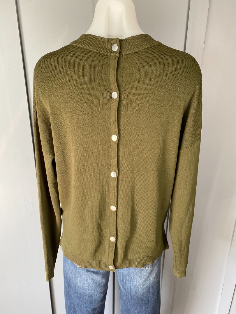 Khaki Green Oliver Bonas Tops, 10