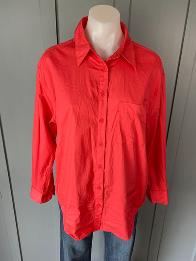 Red Kookai Shirt, 40