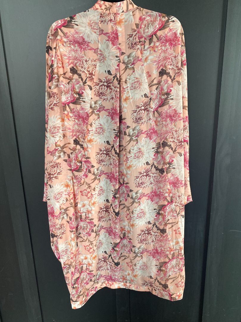 Pink Floral Resort by Augustine Kimono, O/S