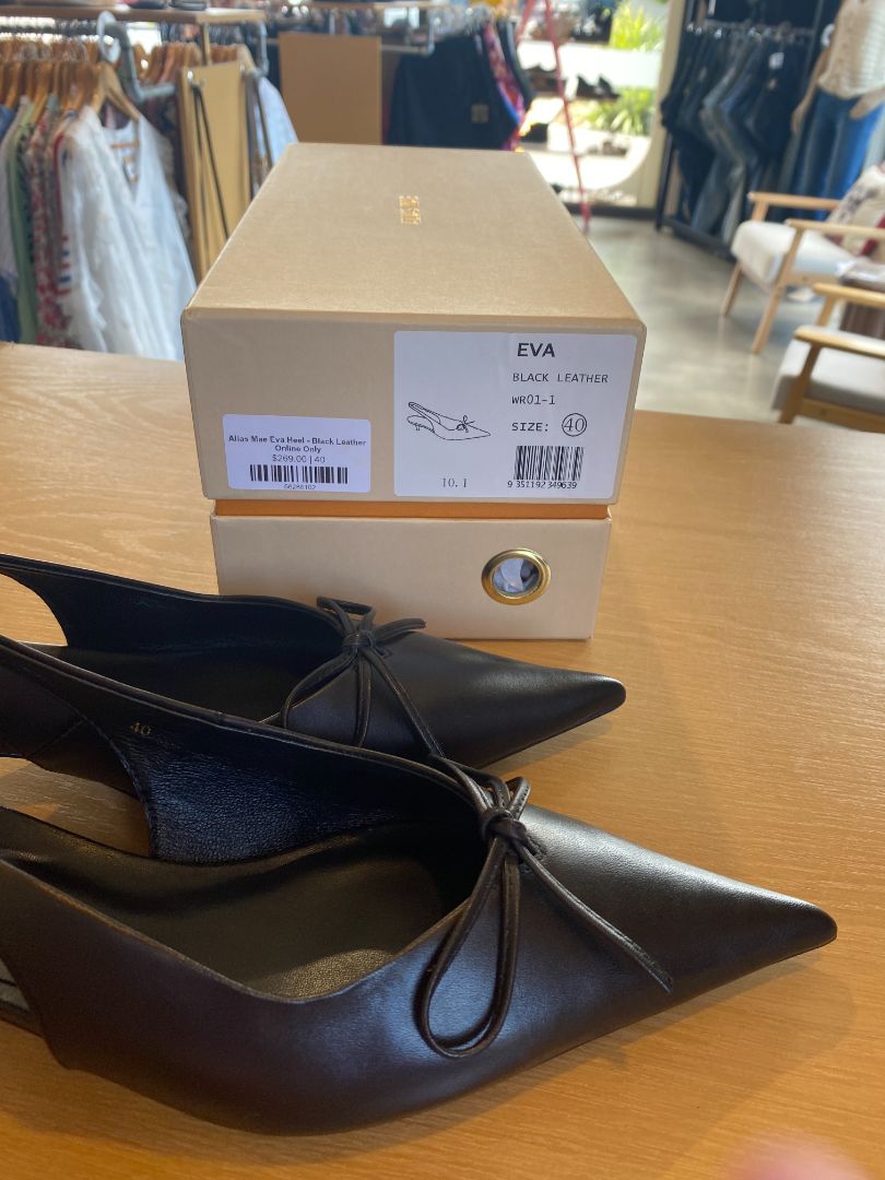 BNWT Black Alias Mae Shoes, 40