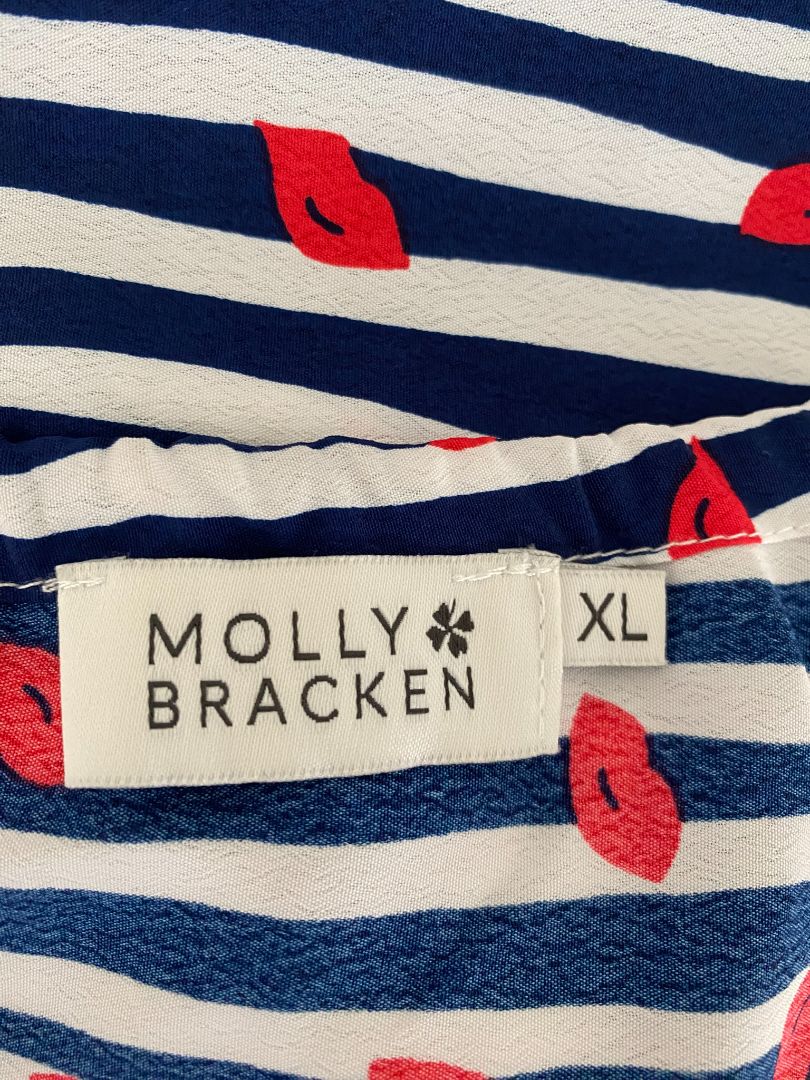 Navy & White Molly Bracken Tops, XL