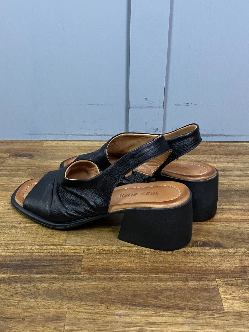 Black Miss Sofie Shoes, 38