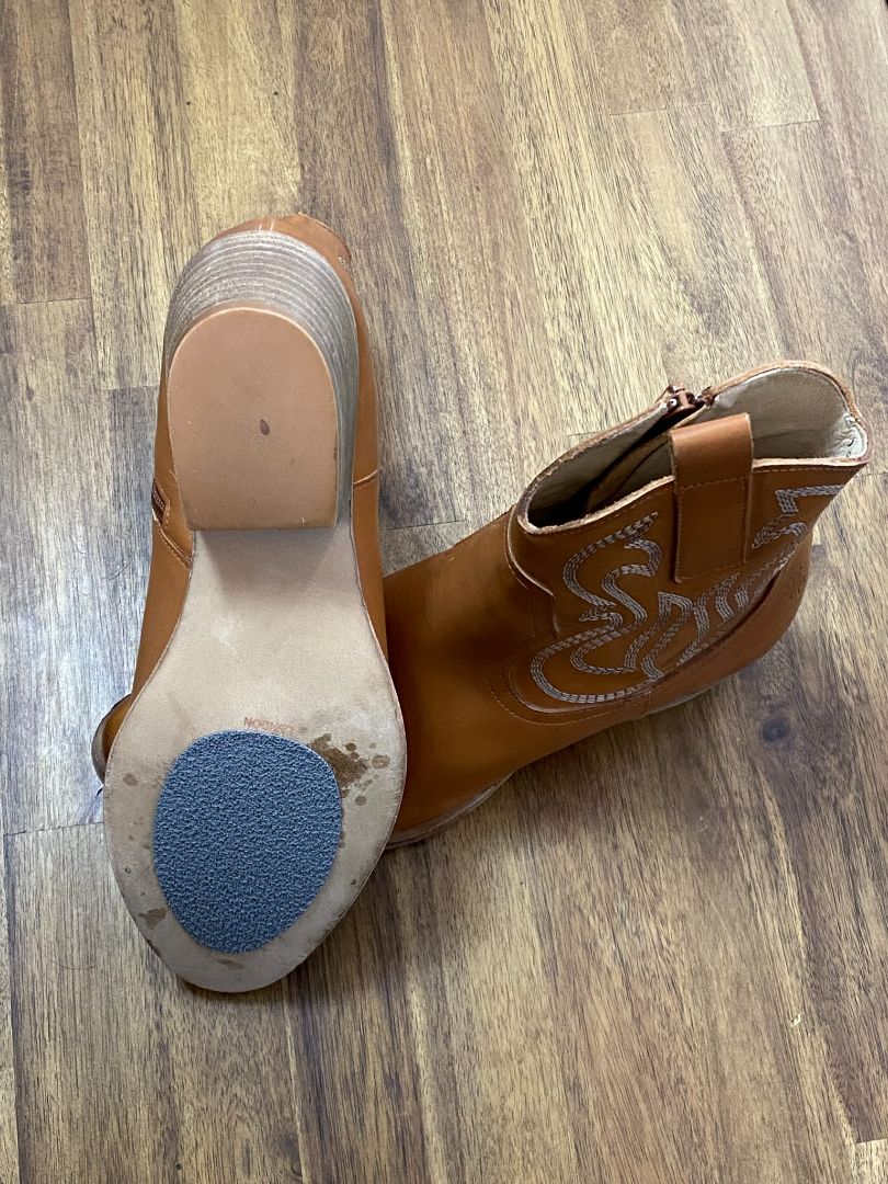 Tan Fly London Ankle Boots, 39