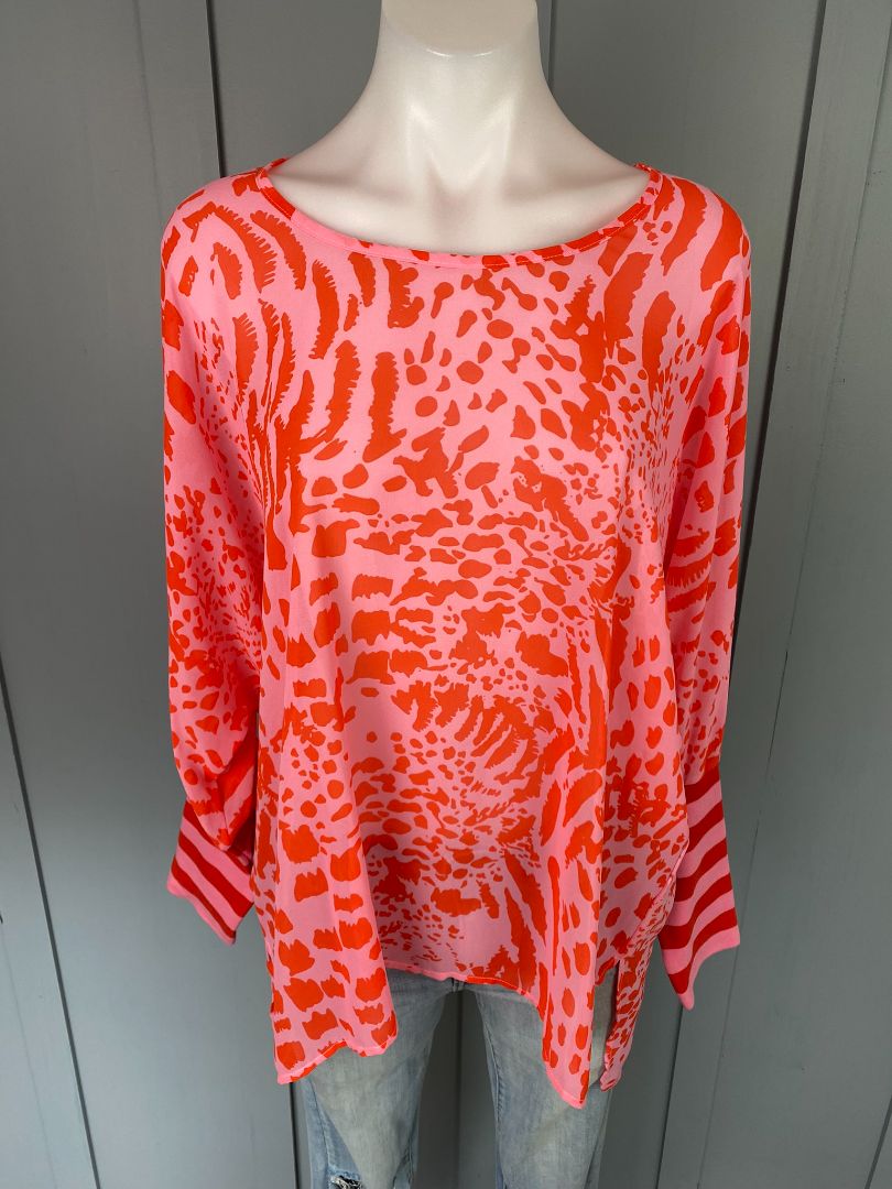 BNWT Pink & Red Charlo Tops, 14