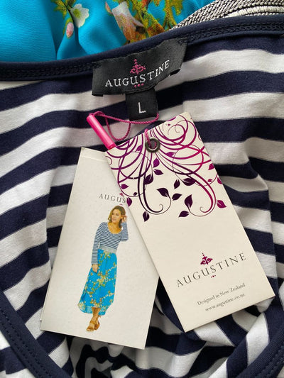 BNWT Stripe & Floral Augustine Dress/Tunic, L