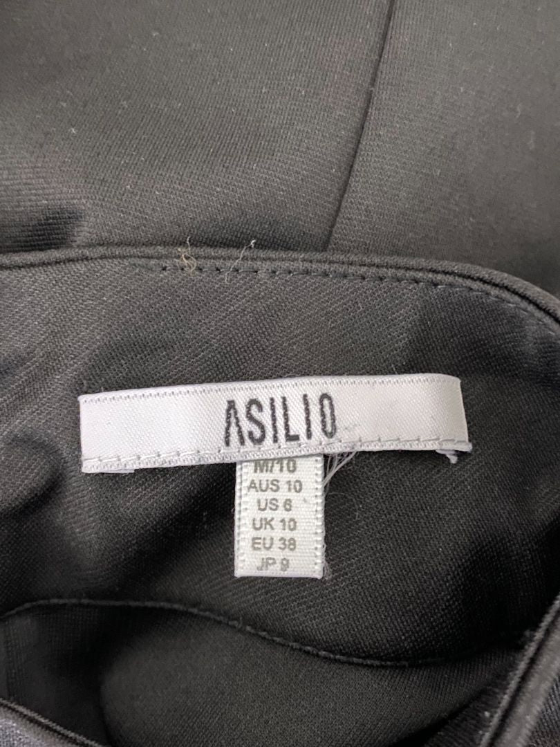 Black Asilio Tops, 8/10