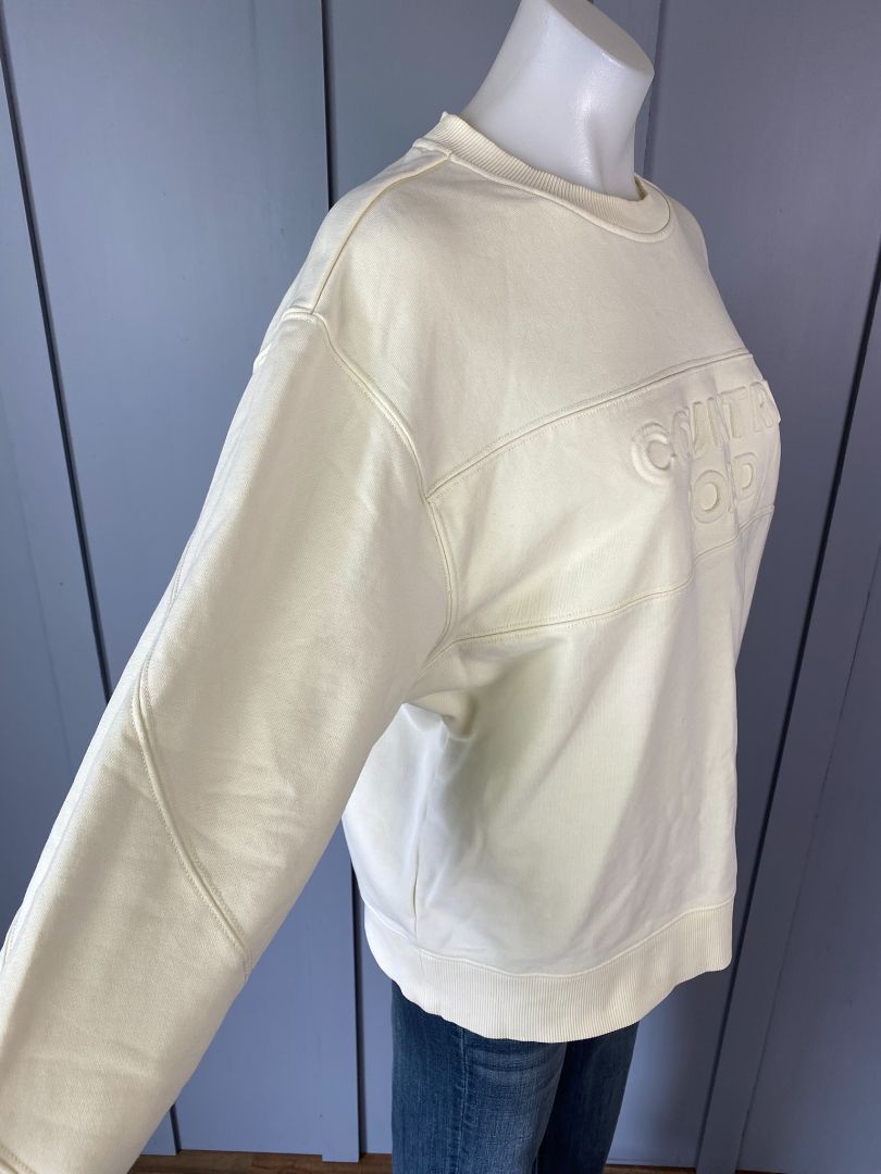 Cream Country Road Sweatshirt, M