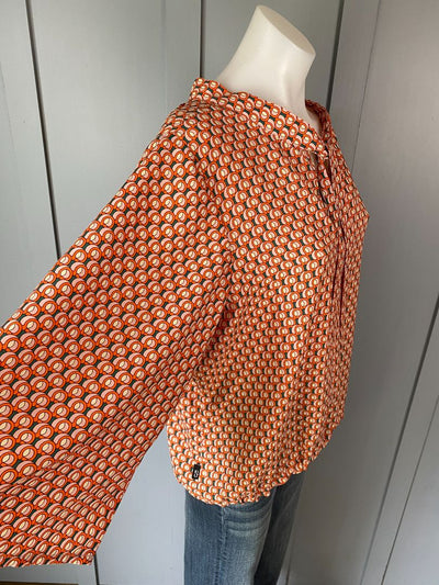 Multi print Kilt Top, M/L