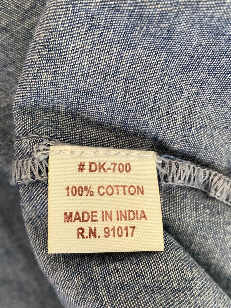 Blue Solitaire Top, L